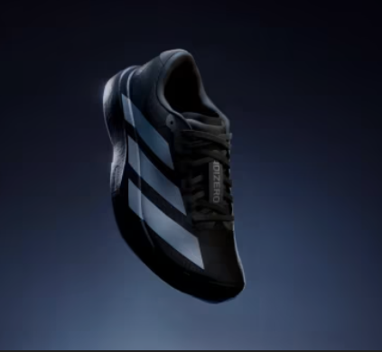 Adidas Adizero Evo SL running shoes in a black colorway